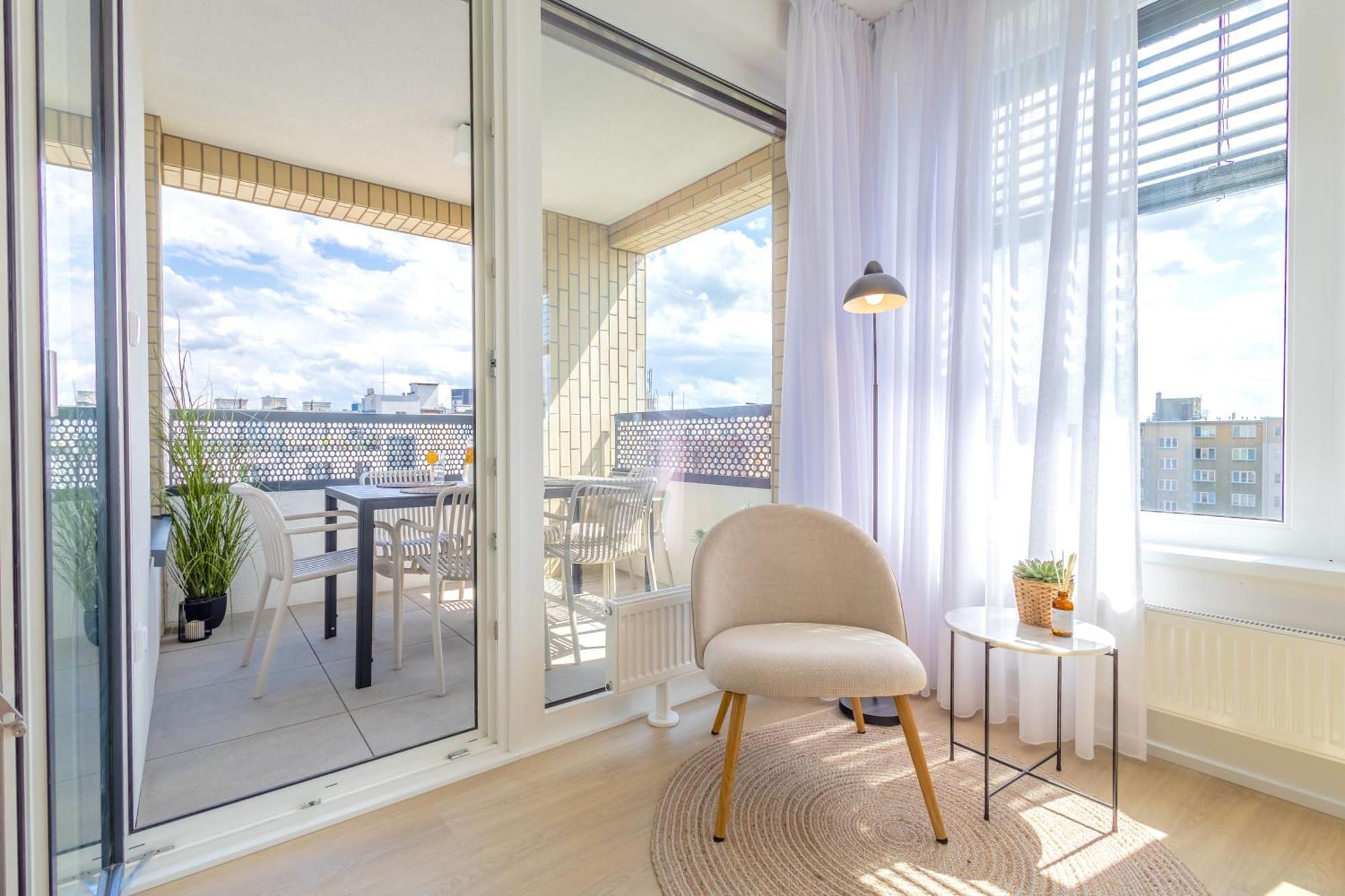 Bright 2Br - 5Th Floor, Balcony, Free Parking By Gravity Prague 아파트 외부 사진
